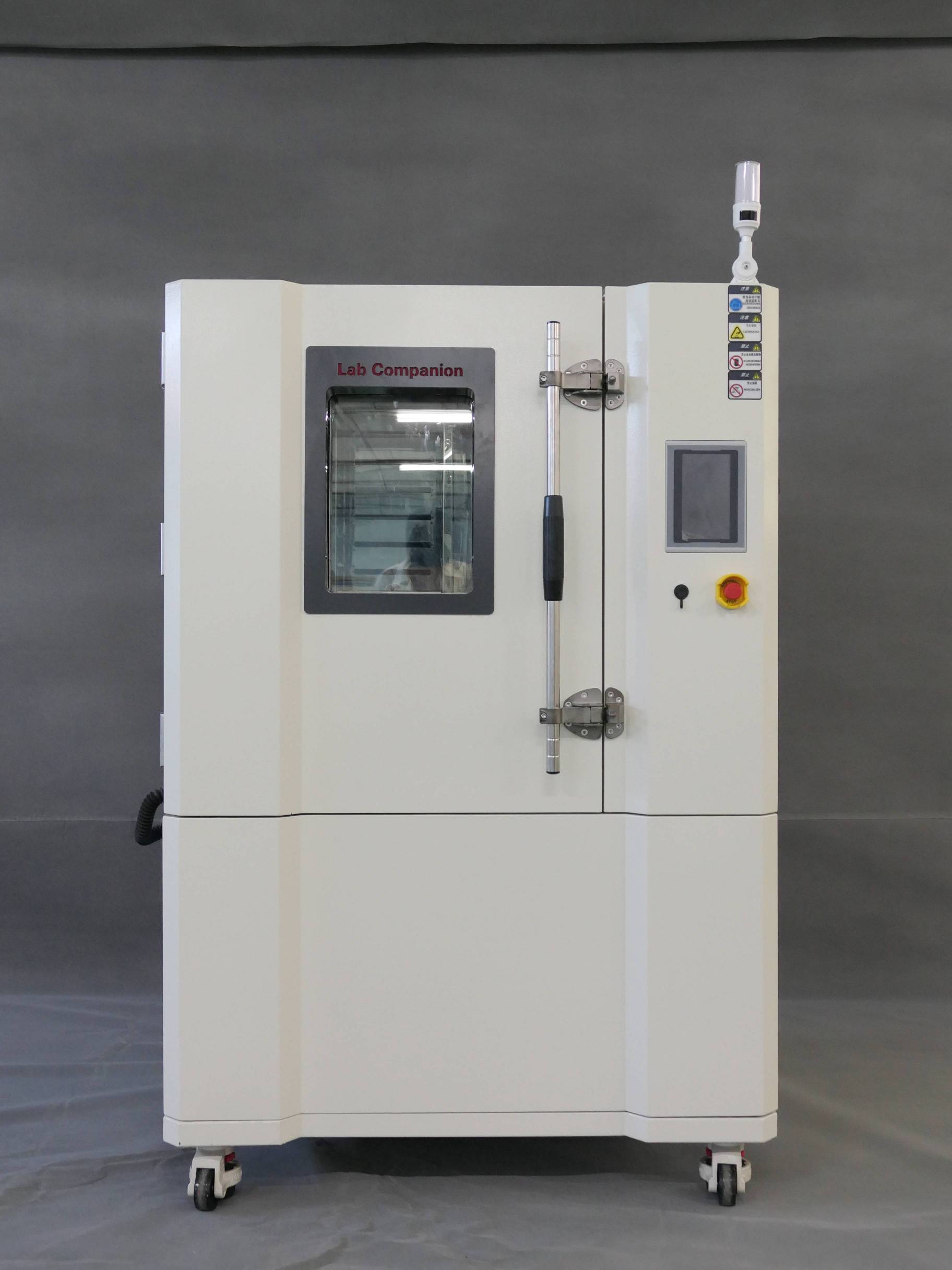 Principio de funcionamiento del sistema de refrigeración por compresión mecánica enfriado por aire Lab Companion